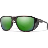 Smith Optics - Óculos sol - Embark Matte Tortoise Chromapop Polarized Green Mirror para Unissexo - Preto
