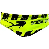 Turbo Slip De Banho Scuba Diver