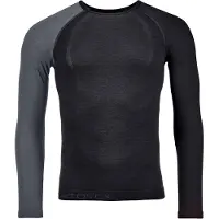 Ortovox - Vestuário caminhada - 120 Comp Light LS M Black Raven para Homem - Tamanho S - Preto