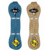 BEAL - Cordas escalada - Ice Line 8.1mm Golden Dry Pack Anis Emeraude para Unissexo - Tamanho 2 x 50m - Amarelo