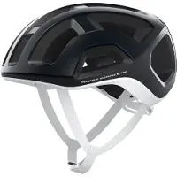POC - Capacetes ciclismo - Ventral Lite Uranium Black/Hydrogen White Matt para Unissexo - Tamanho 50-56 cm - Preto