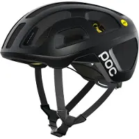 POC - Capacetes ciclismo - Octal Mips Uranium Black Matt para Unissexo - Tamanho 50-56 cm - Preto