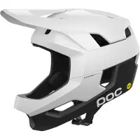 POC - Capacetes BTT - Otocon Race Mips Hydrogen White/Uranium Black Matt para Unissexo - Tamanho 51-54 cm - Branco