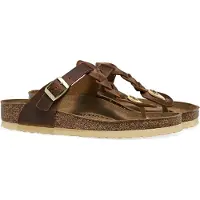 Birkenstock Chinelos de dedo 'Gizeh' conhaque
