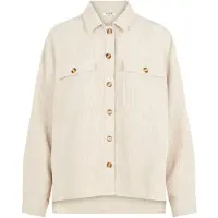Pieces Blusa 'PCEffi' bege