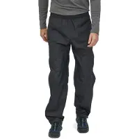 Patagonia - Vestuário caminhada - M's Torrentshell 3L Rain Pants - Reg Black para Homem - Nylon - Tamanho S - Preto