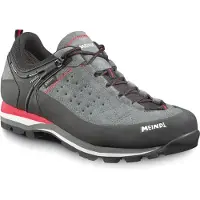 Meindl - Calçado caminhada homem - Literock GTX Granite/Red+B13 para Homem - Tamanho 9,5 UK - Cinzento