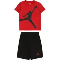 Jordan Conjuntos 'JUMBO' vermelho escuro / preto
