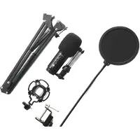 Mirfak Microfone Da Câmera Tu1 Usb Combo