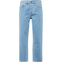 Carhartt WIP - Calças - Newel Pant Denim Blue Stone Bleached para Homem - Tamanho 38 FR - Azul