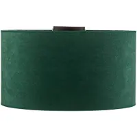 Duolla Candeeiro de teto Golden Roller Ø 40 cm verde escuro/dourado