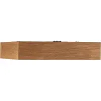 TEMAR LIGHTING Candeeiro de teto Quatro DR com moldura de madeira, 38,5 cm