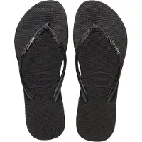 Havaianas Chinelos SLIM SPARKLE II mulheres - Preto - 33 / 34