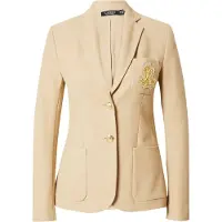 Ralph Lauren para mulher. 200797305013 Americana de jacquard trançado bege (XS), Casual, Algodão, Clássico