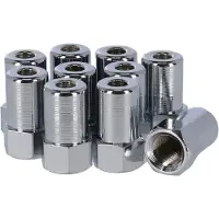 Schwarz Pino De Corrente De Bicicleta Right Chain Guide Nut 10 Unidades