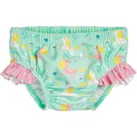 Playshoes Proteção UV 'Einhorn' amarelo / menta / cor-de-rosa / branco