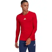 Adidas Camisa funcionais 'Team Base' granadina / branco