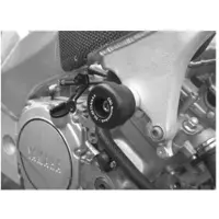 GSG Mototechnik Tampões de proteção DUO Safety, PRETO YAMAHA YZF 750 SP 93-97
