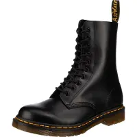 Dr. Martens Bota com atacadores amarelo / preto