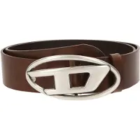 Diesel Cintos chocolate / prata