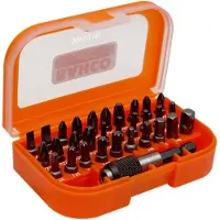 Bahco Conjunto De 31 Bits De 1/4´´ Para Parafusos Phillips Pozidriv Torx Fenda E Sextavados 40.25 Mmx104.90 Mmx65.35 Mm