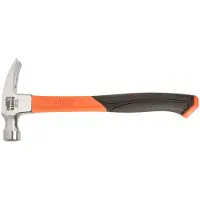 Bahco Martelo De Unha Com Cabo De Borracha E Extrator De Unha 20 Oz