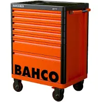 Bahco E77 Premium 26´´ Storage Hub Cart Com Sete Gavetas 693 Mmx510 Mmx965 Mm