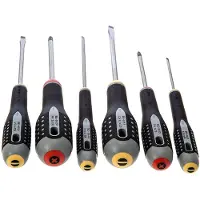 Bahco Conjunto Com Punho De Borracha 6 Peças
