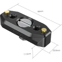 SmallRig Bun2521b Trilho Nato Com Parafuso De Posicionamento Arri 48mm