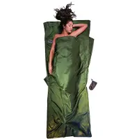 Cocoon - Lençóis saco - Soie Rectangulaire Dark Olive Green para Unissexo - Caqui