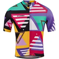 Cube Camisola De Ciclismo De Manga Curta Blackline Cmpt