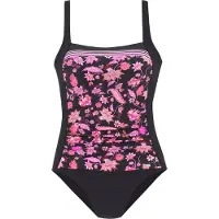LASCANA Fato de banho laranja / rosa / preto / branco