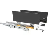Emuca Gaveta Exterior Concept 30kg 185x500 Mm