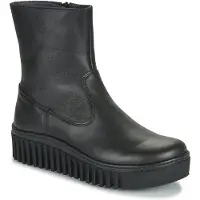 Art para mulher. 115311201003_001 Botins em pele 1531 Brighton preto (41), Couro, 3 a 5cm, Cordão, Zíper, Casual