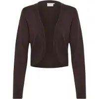 Kaffe Bolero 'Astrid' castanho escuro