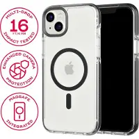 Tech21 Capa De Telefone Iphone 14 Plus Evo Crystal Magsafe Telefone
