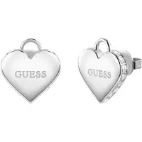 GUESS Orecchini in Acciaio Cuori JUBE02231JWRHT/U — Orecchini