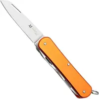 FOX Vulpis 4-Tools FX-VP130-SF5OR, N690co, Aluminium, Orange, canivete suiço