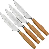 Boska Oslo+ 320031 carvalho, conjunto de facas para bife 4 peças