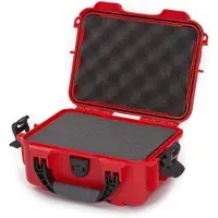 Nanuk 904 mala com espuma moldável, vermelho
