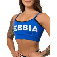 Nebbia Top Esportivo Baixo Suporte Double Layer Flex