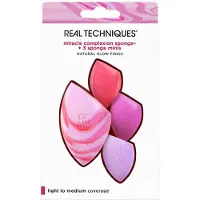 Real Techniques Berry Pop Miracle Complexion Sponge + 3 Mini Esponjas