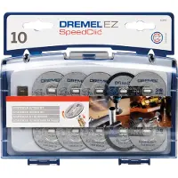 Dremel Disco De Corte Multiferramentas Ez Speedclic 10 Unidades