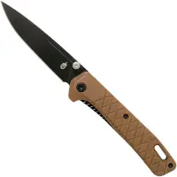 Gerber Navalha Zilch Linerlock, marrom