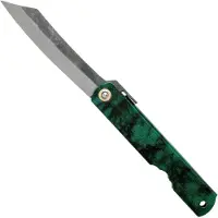Higonokami Navalha Blue Paper Steel Jade