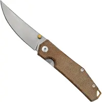 GiantMouse Navalha ACE Clyde, natural canvas micarta