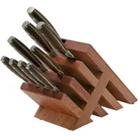 Messermeister Avanta 10 peças conjunto de facas com bloco de facas