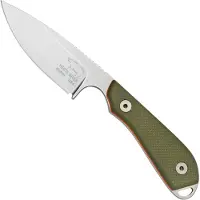 White River Knives White River M1 Backpacker Pro WRM1-TGO Green/Orange G10, bainha de Kydex, faca de pescoço
