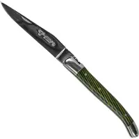 Laguiole En Aubrac Green Samba L0210SAVIFSJ1 madeira samba, polido, navalha laguiole, 10 cm