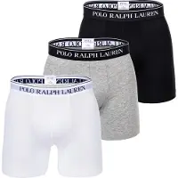 Ralph Lauren Boxers acinzentado / preto / branco